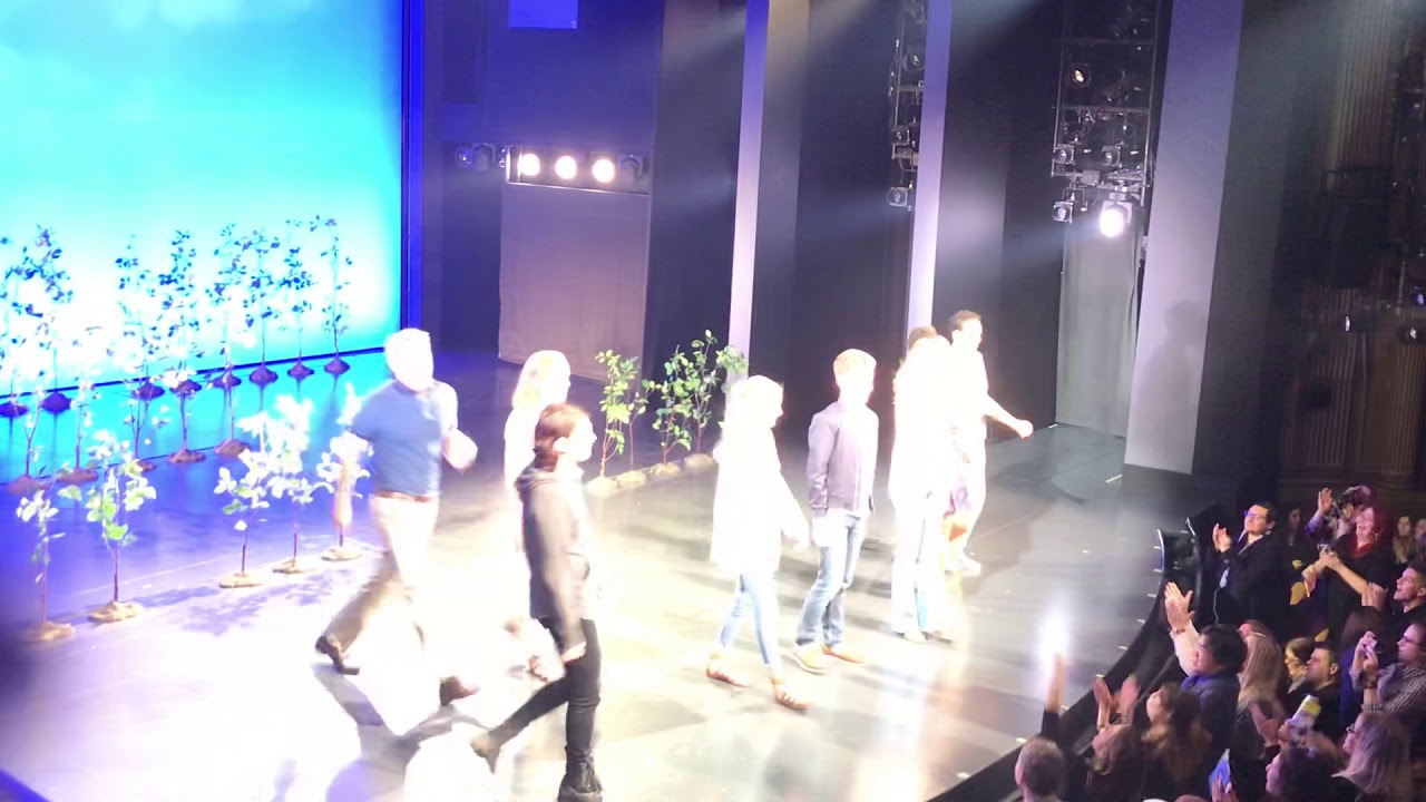 Andrew Barth Feldman’s first Dear Evan Hansen curtain call