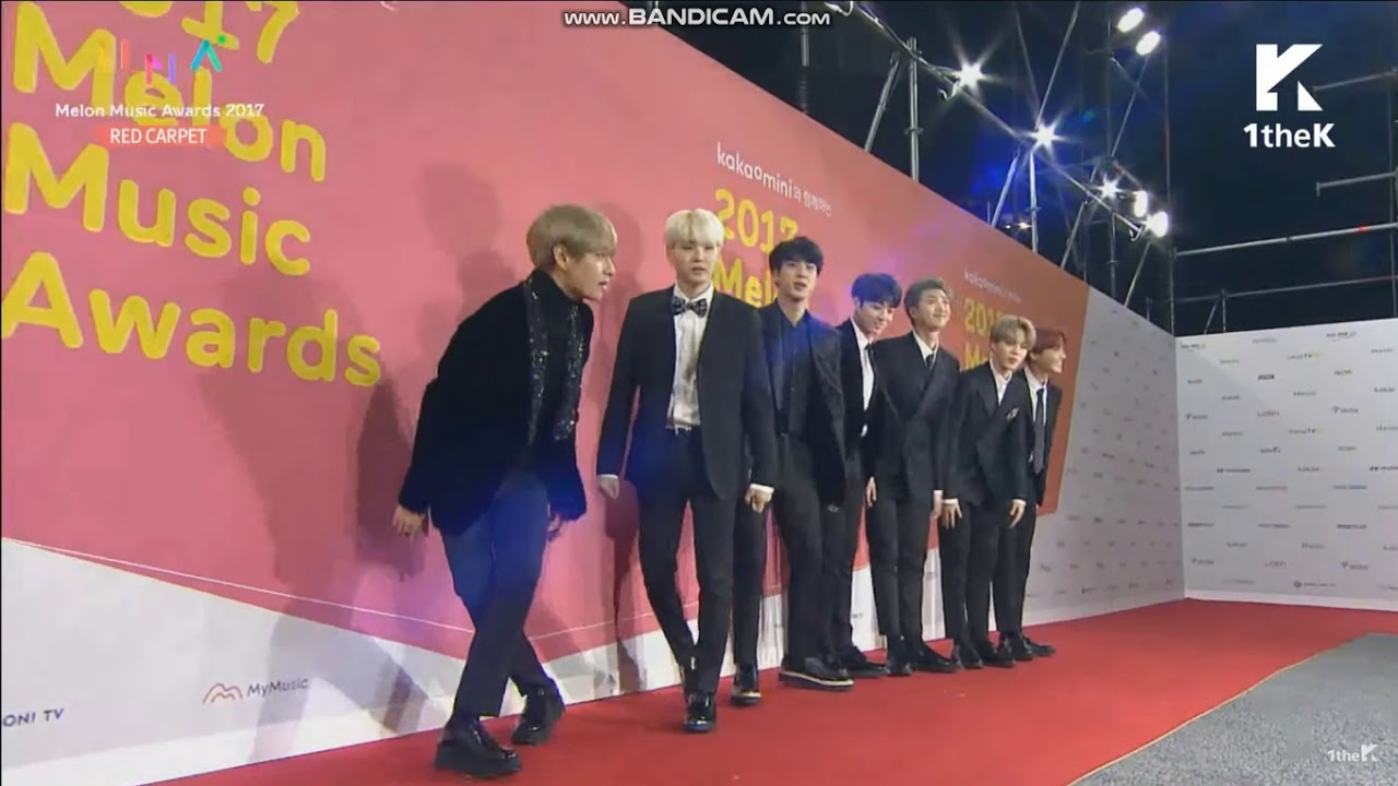 171202 BTS RED CARPET @ 2017 MELON MUSIC AWARD