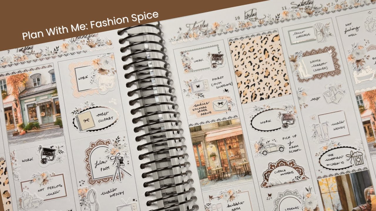 Plan With Me | Fashion Spice 