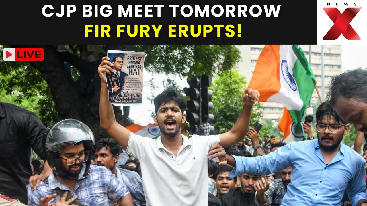 CJP Protest Row LIVE : National Working Committee to Decide Next Move Over FIR Issue | NewsX