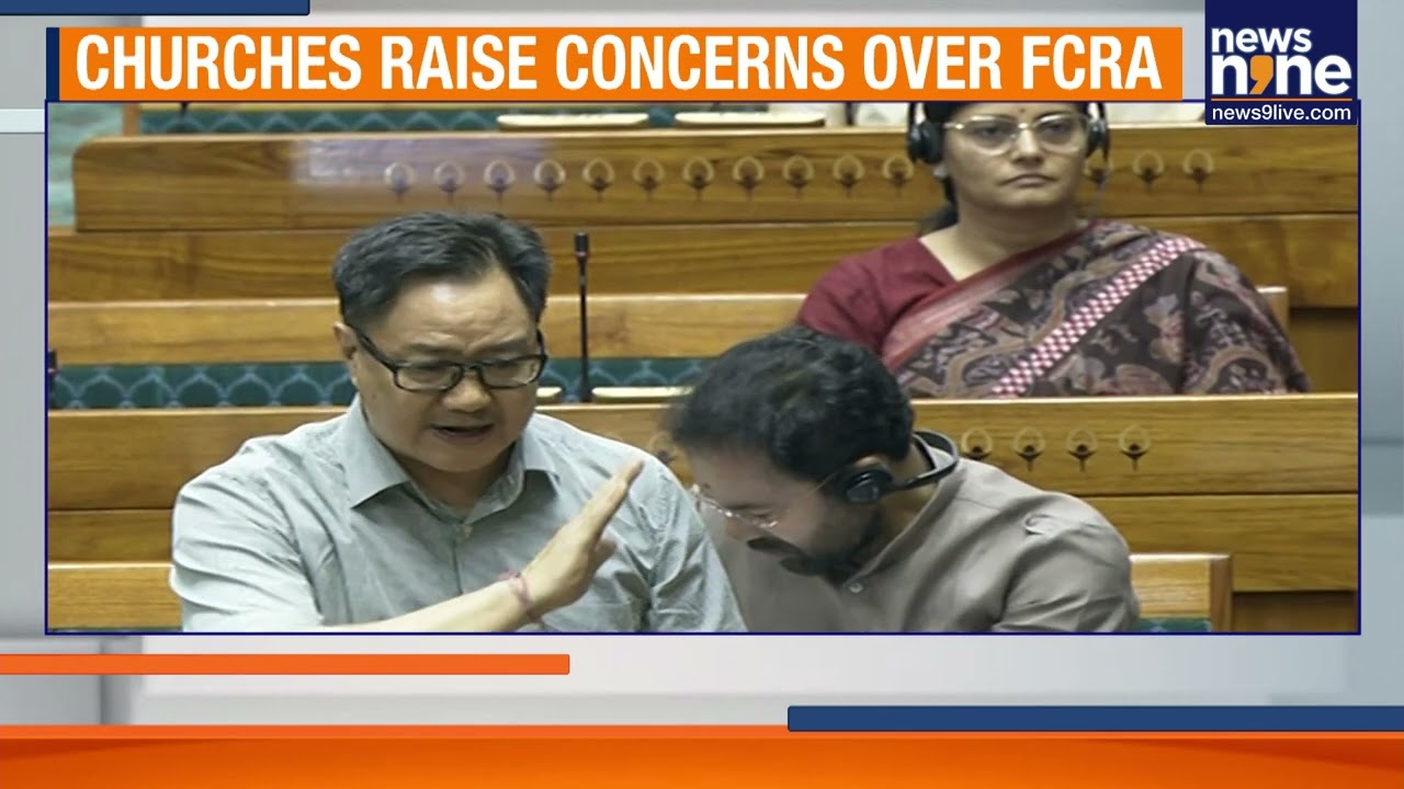 Opposition Protests Over FCRA Amendments | Congress Accuses Govt Of &lsquo;Bulldozing&rsquo; Bill | News9