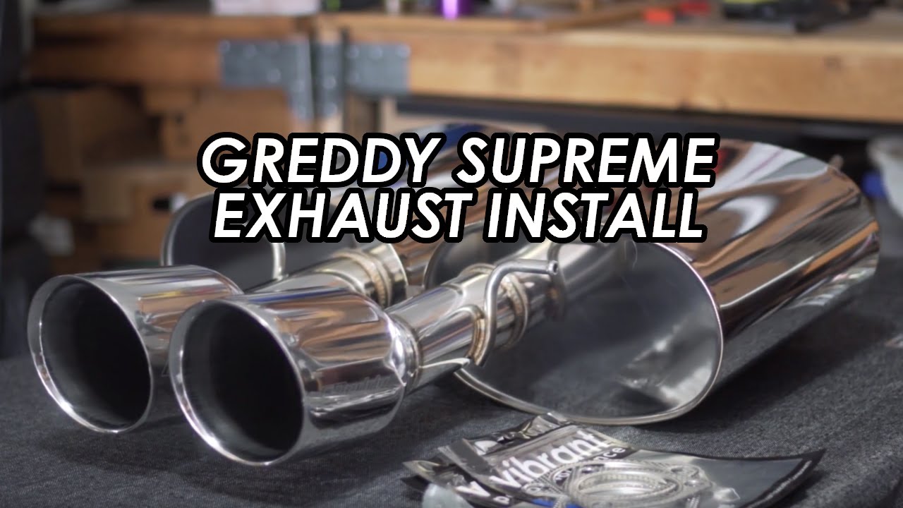How To: Greddy Supreme Exhaust Install On My 10th Gen Honda Civic Si Sedan