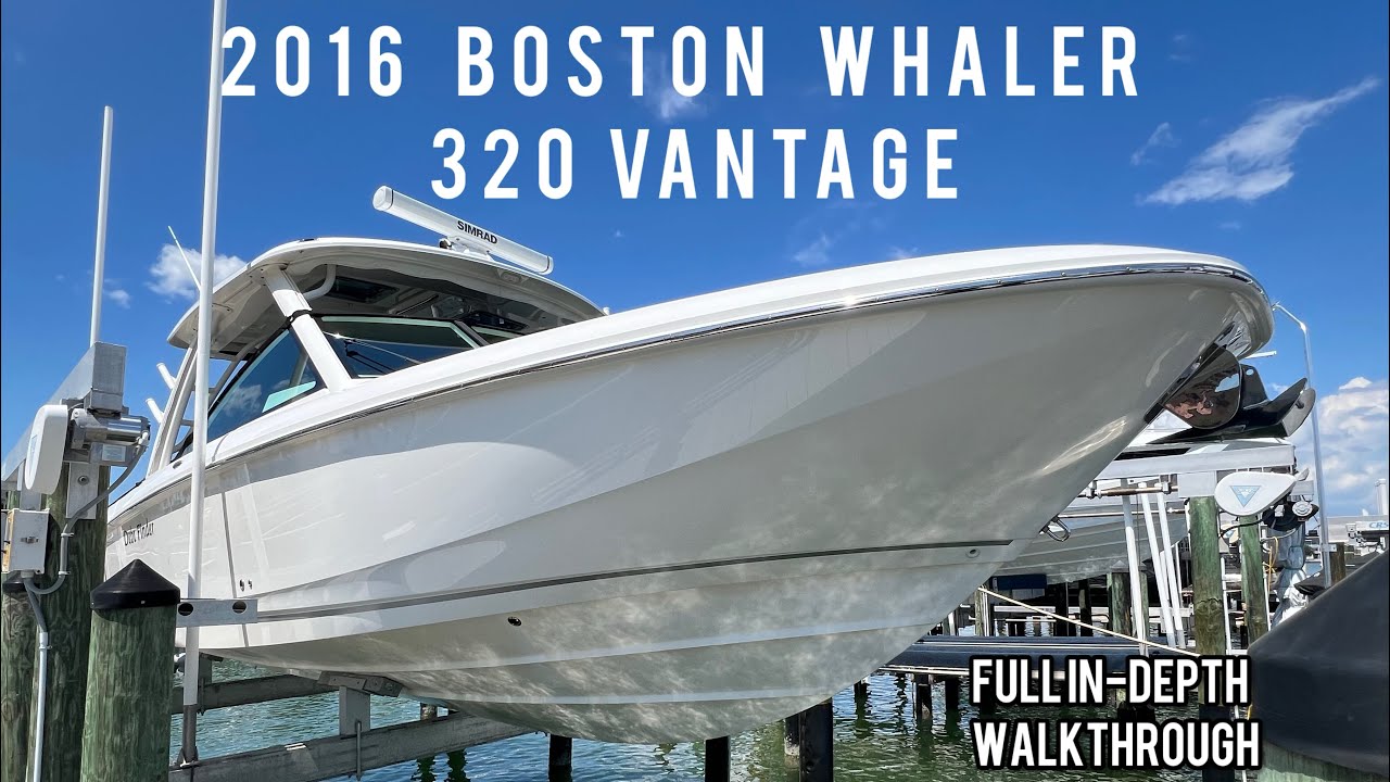 Катер Boston Whaler 320 Vantage 2016 года | Полный обзор