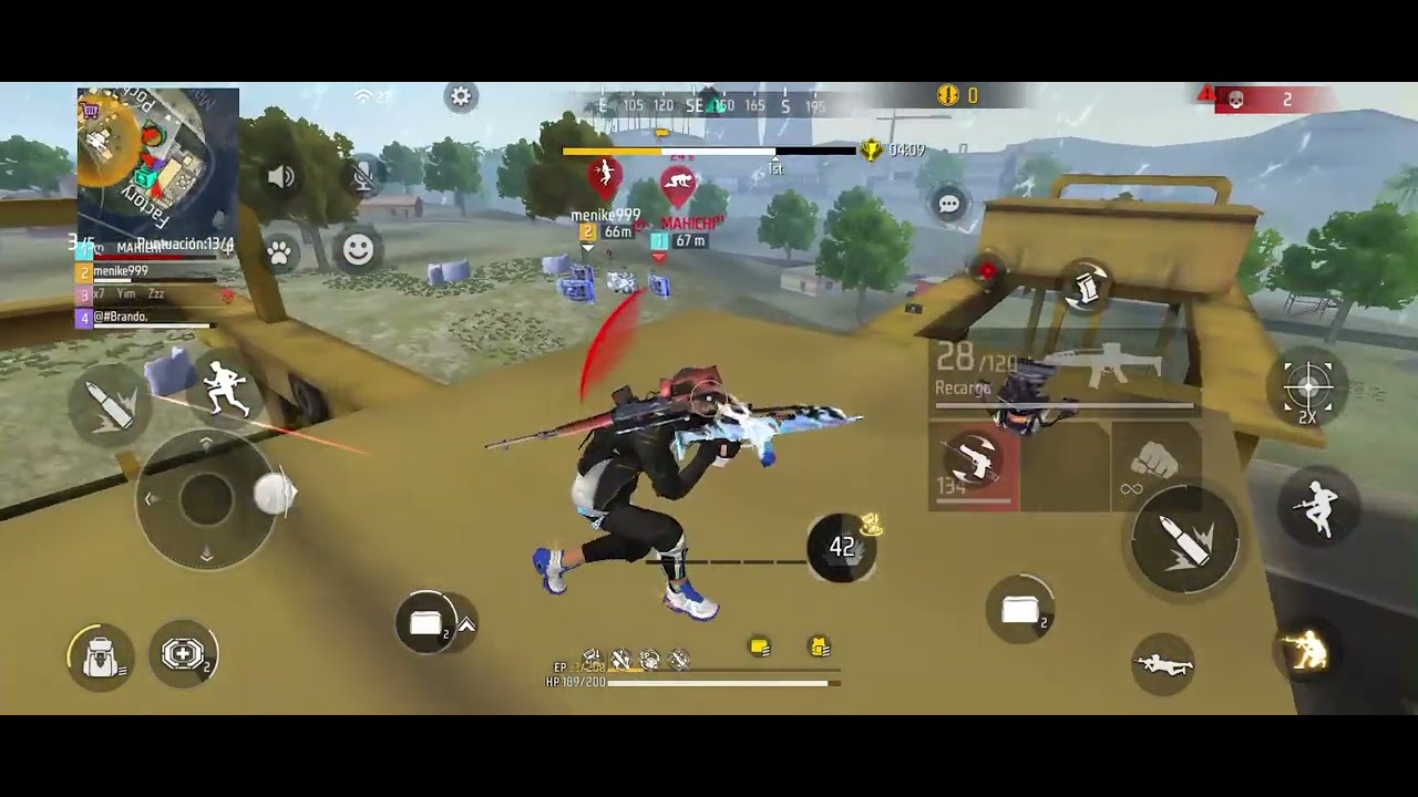 El segundo video que ago en free fire 