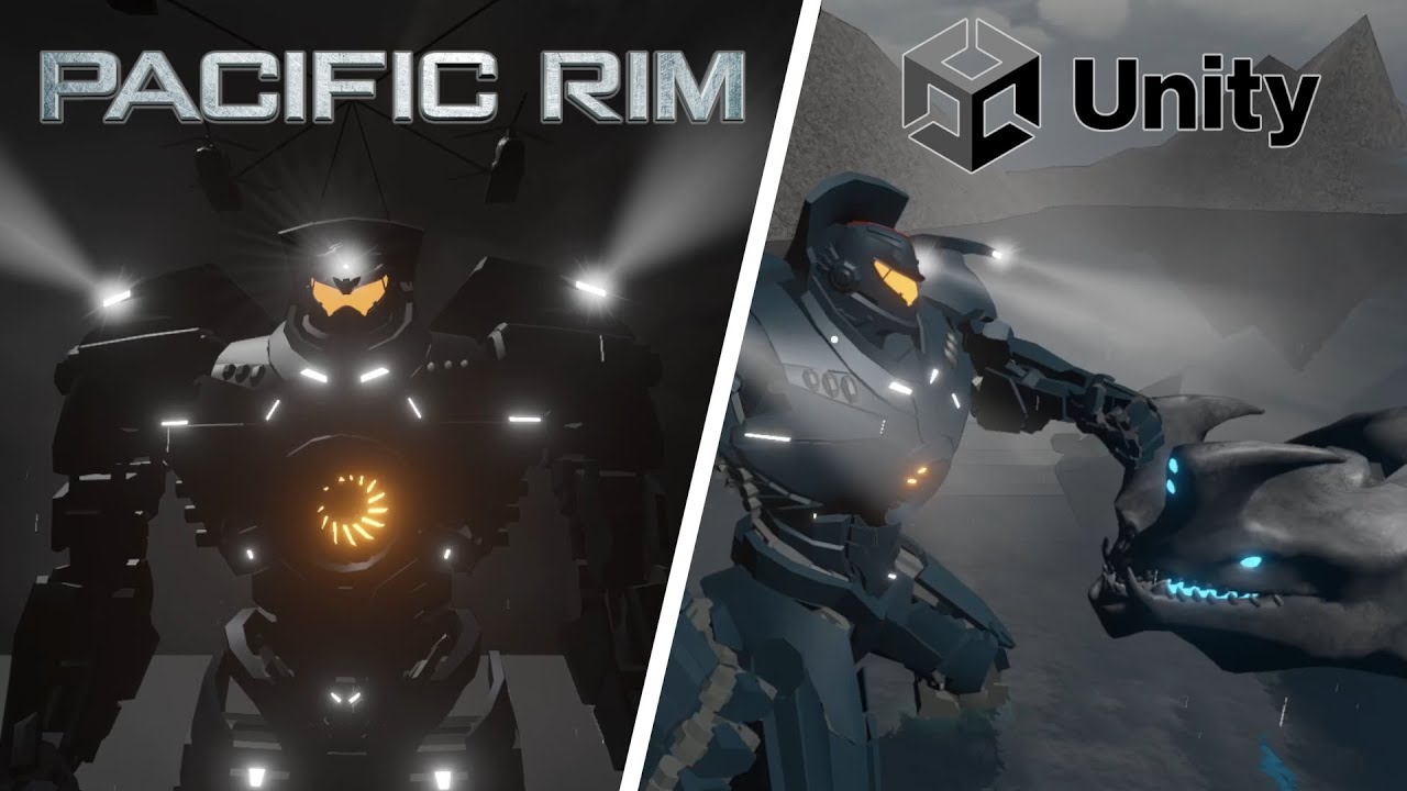 Pacific Rim: Fan Made Game - Unity Engine(Prototype Game) | Gipsy Danger vs Otachi