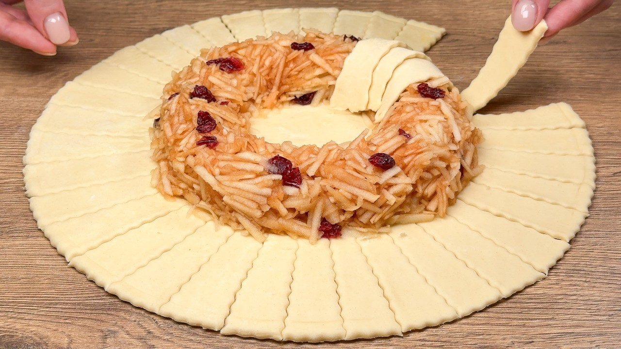 Dieses Blätterteig-Rezept ist viral gegangen und ist in nur 10 Minuten fertig!