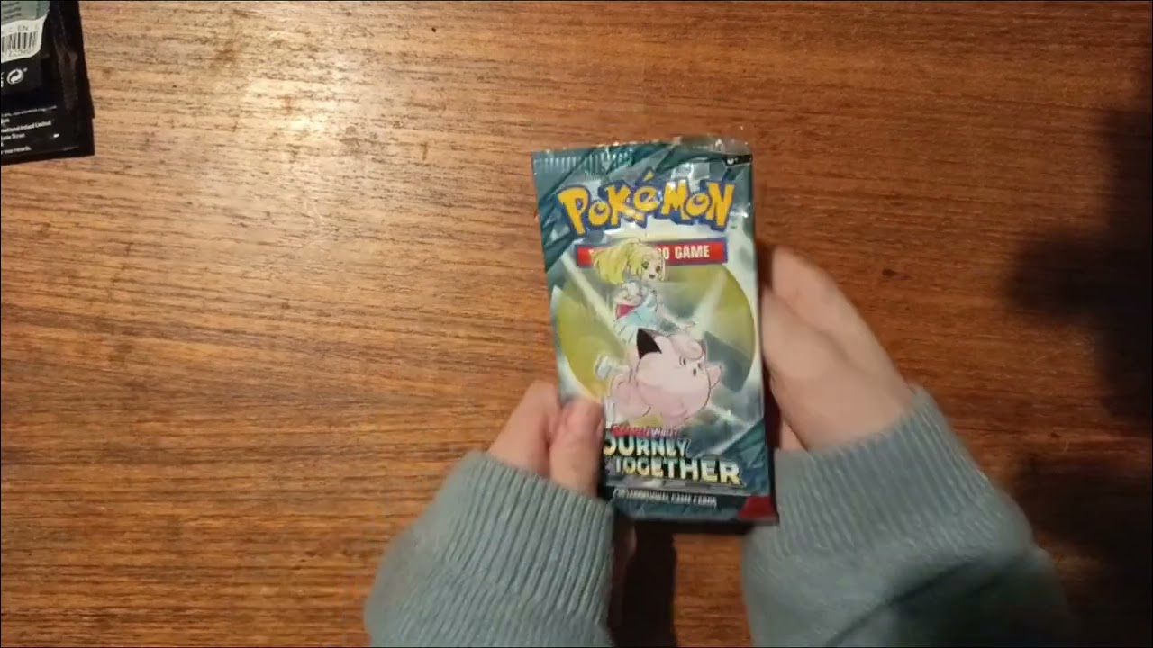 Pokemon TCG jorney together unboxing! #pokemoncards 