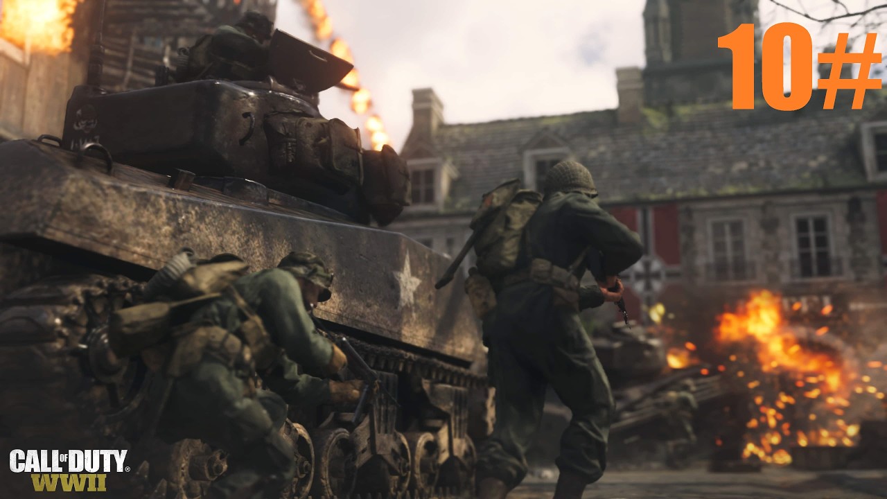 Call of Duty: WWII - 10. küldetés:Csapda - Magyar Felirattal(nincs kommentár)