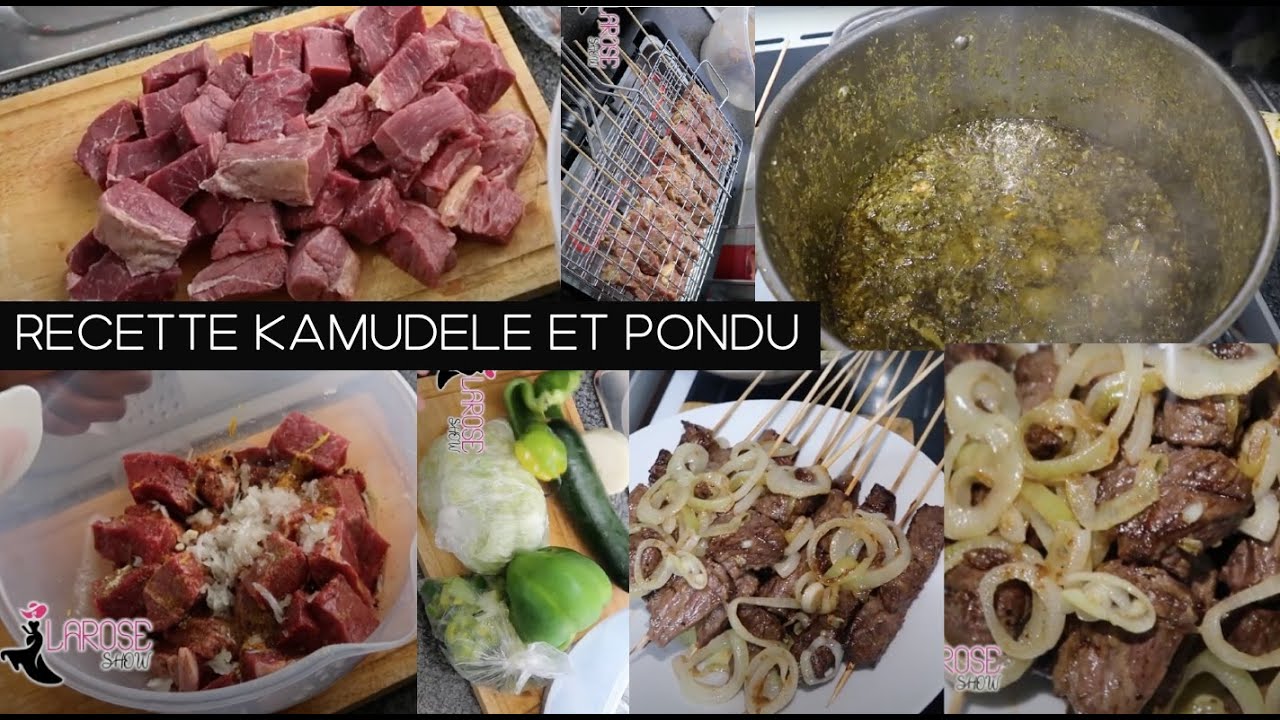 Une Journée Chez moi | Recette, comment préparer les kamundele et pondu