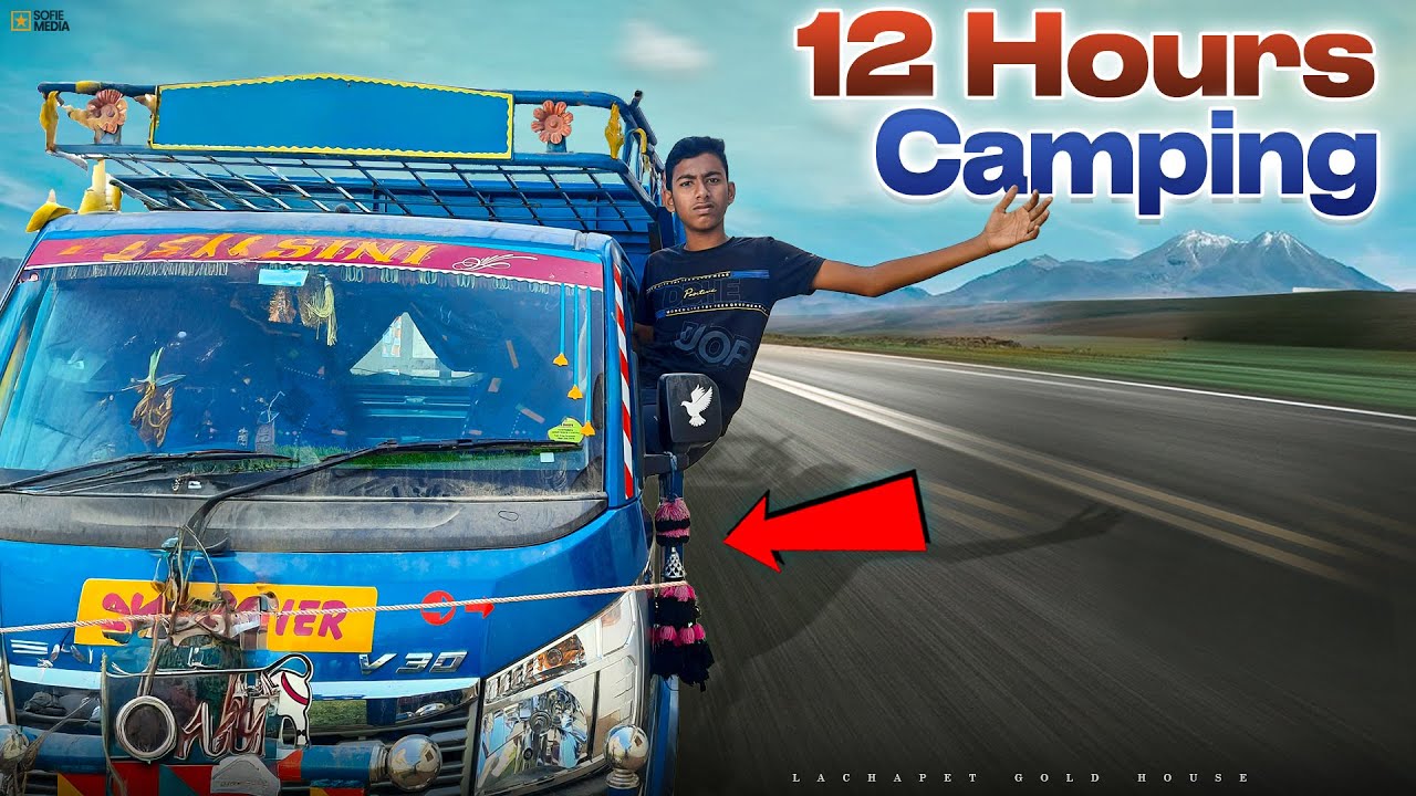 I Survived 12 Hours on a Tata Ace 🔥🔥 నేను టాటా ఏస్‌లో 12 గంటలు బతికేస్తున్నాను ] LachaPetGoldHouse