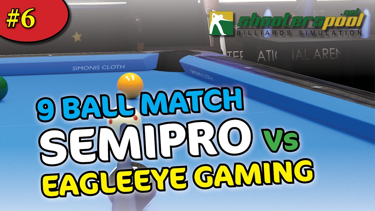 Shooters Pool - 9 Ball - Match 6
