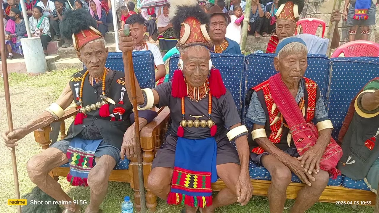 Mon village wanghumpmo aoleang festival time🙏🙏