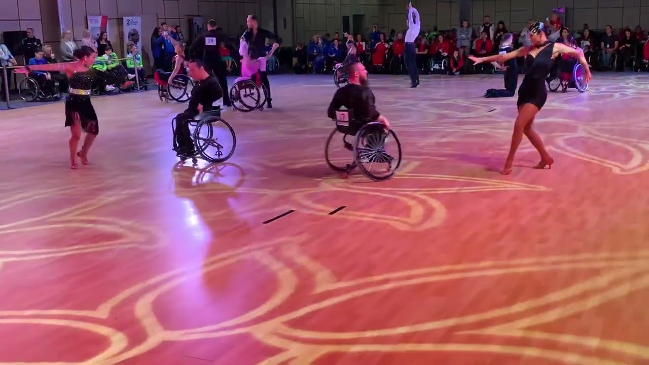 2024 Prague European Para Dance Sport Championship Combi Class 1 Paso Doble #danceform #dancestyle