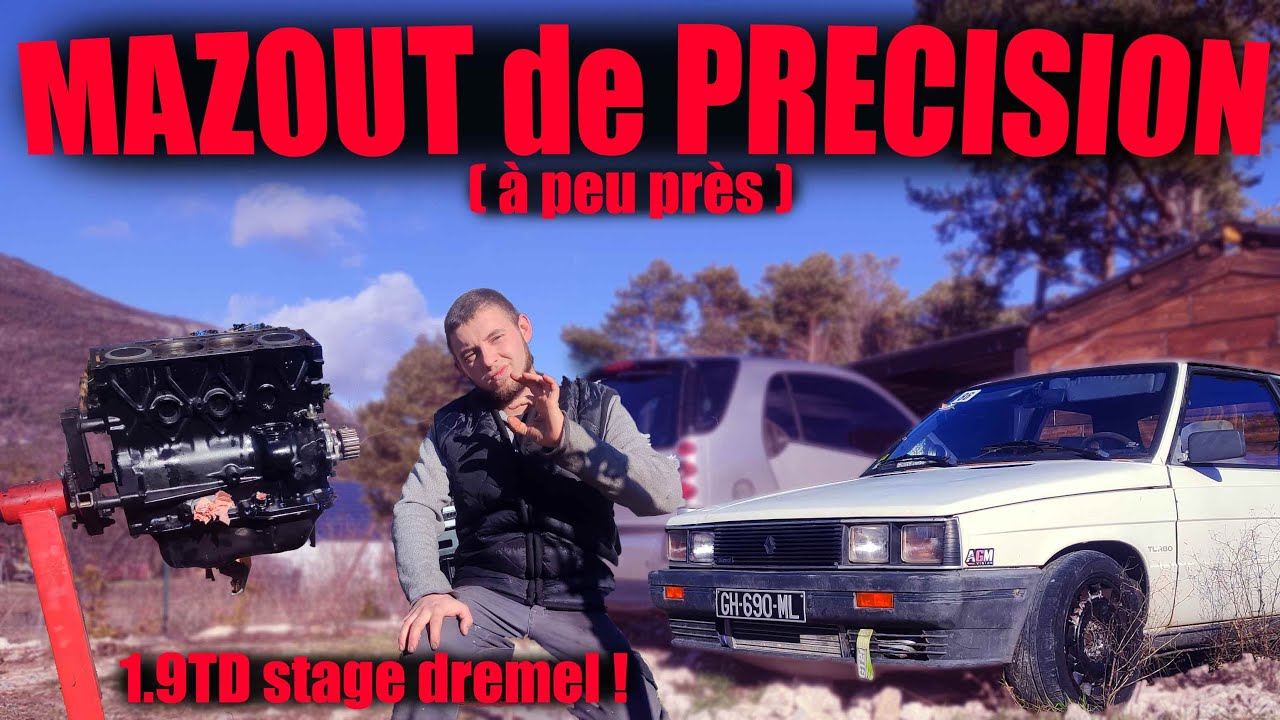 1.9 Turbo mazout des enfers pour la R11 ! Tkt la précision c'est ma passion !