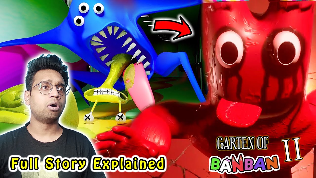 STAY AWAY From Banban's Kindergarten 😈 The Complete Story of GARTEN OF BANBAN 2 Explained in Hindi