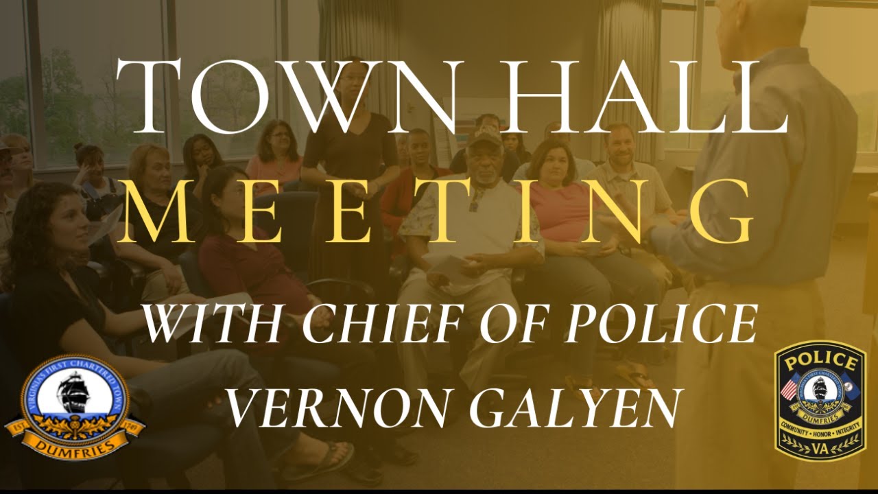 Town Hall w/ Chief of Police: Vernon Galyen