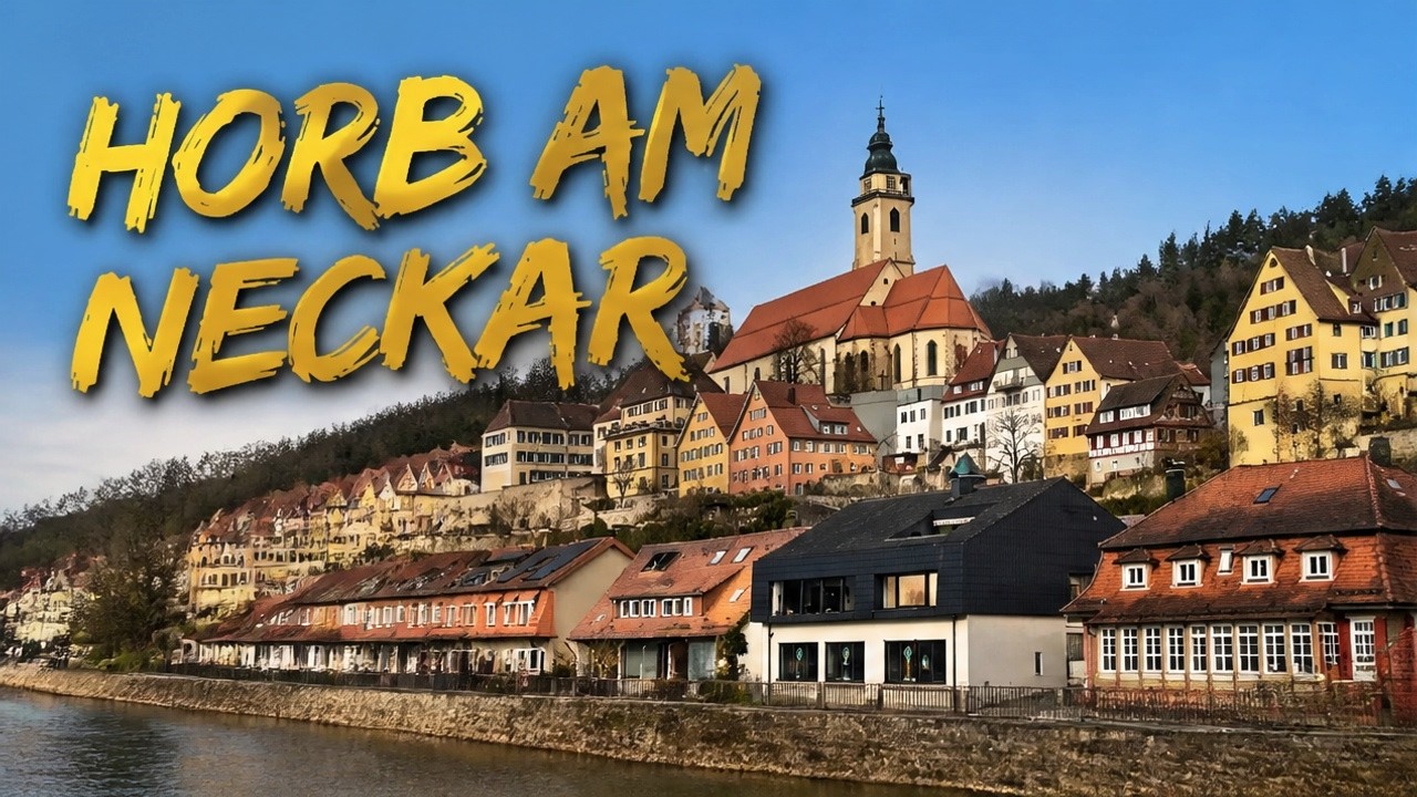 Horb am Neckar Walking Tour 2026 | A Mosaic of a Town in Germany (4K)