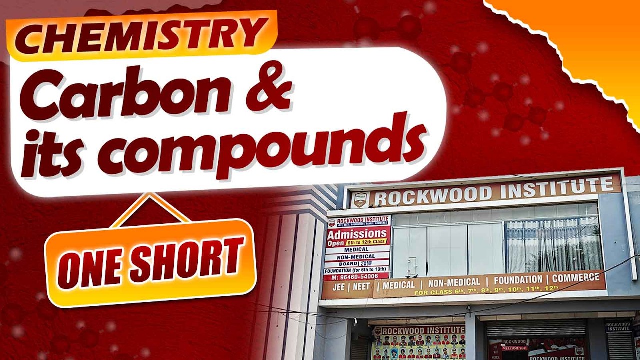 🔥Carbon and Its Compounds | One Shot Revision | Class 10 | Score 95+ I NCERT I BOARD EXAM 2026 I 🔥