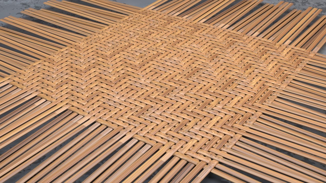 【3dsmax Model tutorial】3dsmax Making a weaving model（Chinese taught）
