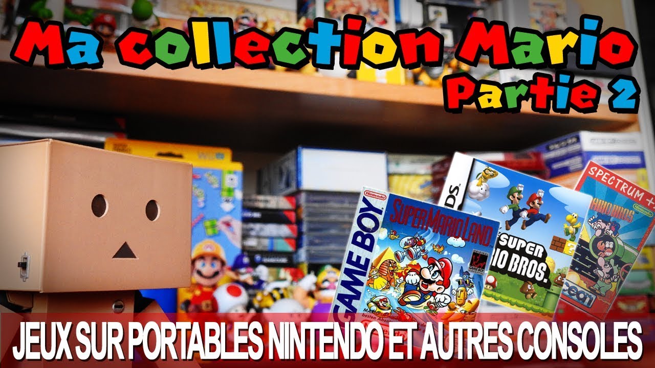 Ma collection Mario 2/3 : jeux sur consoles portables et autres jeux Mario