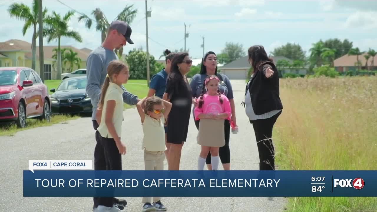 School district celebrates new Hector Cafferata Jr. School
