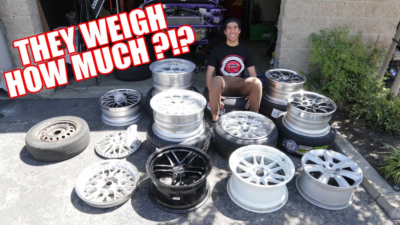 BALLER WHEELS vs. TRACK WHEELS | Weight Comparison!
