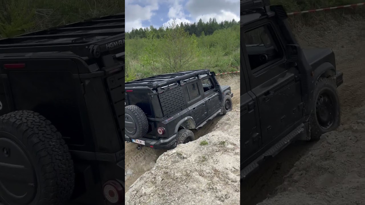 Grenadier Offroad! #ineos #grenadier during some #offroading at #allradfreigang requiring some #flex