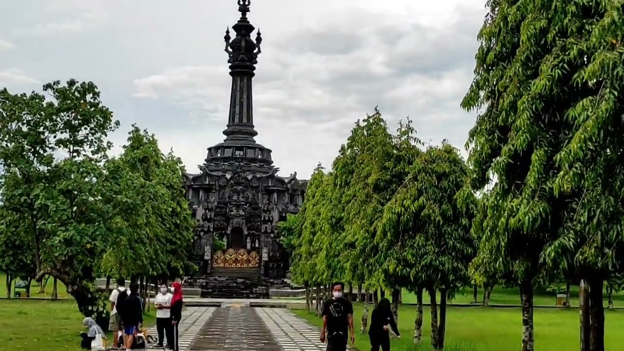 wisata Online Lapangan Puputan Margarana Renon Denpasar #wisataonline #bali
