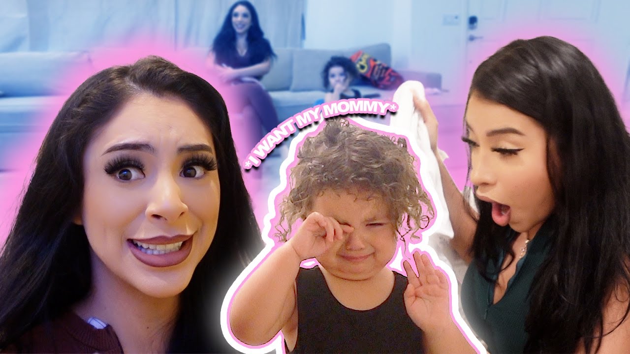 ALONDRA TAKES CARE OF BABY EHLANI *SHE STARTED CRYING*