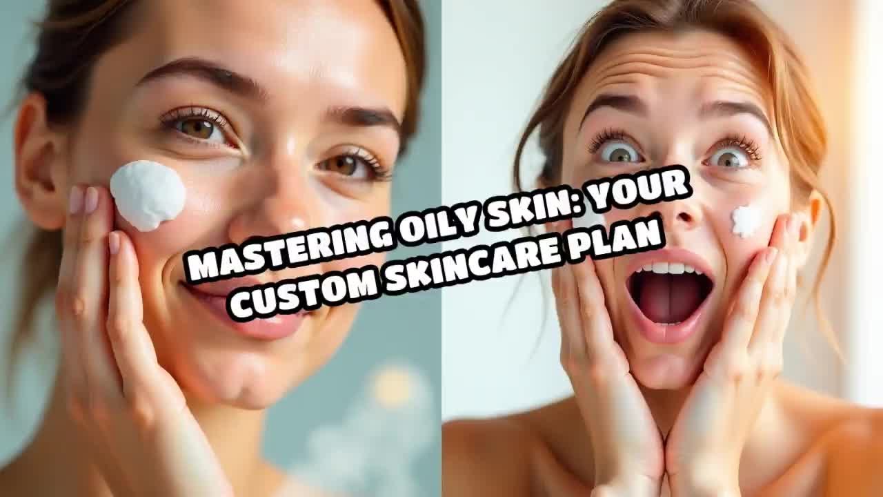 Mastering Oily Skin: Your Custom Skincare Plan