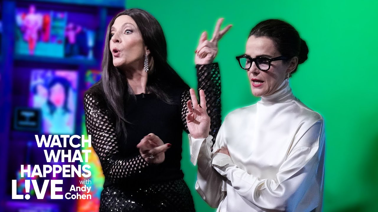 Allison Janney & Keri Russell Channel Lisa Barlow & Bronwyn Newport | WWHL