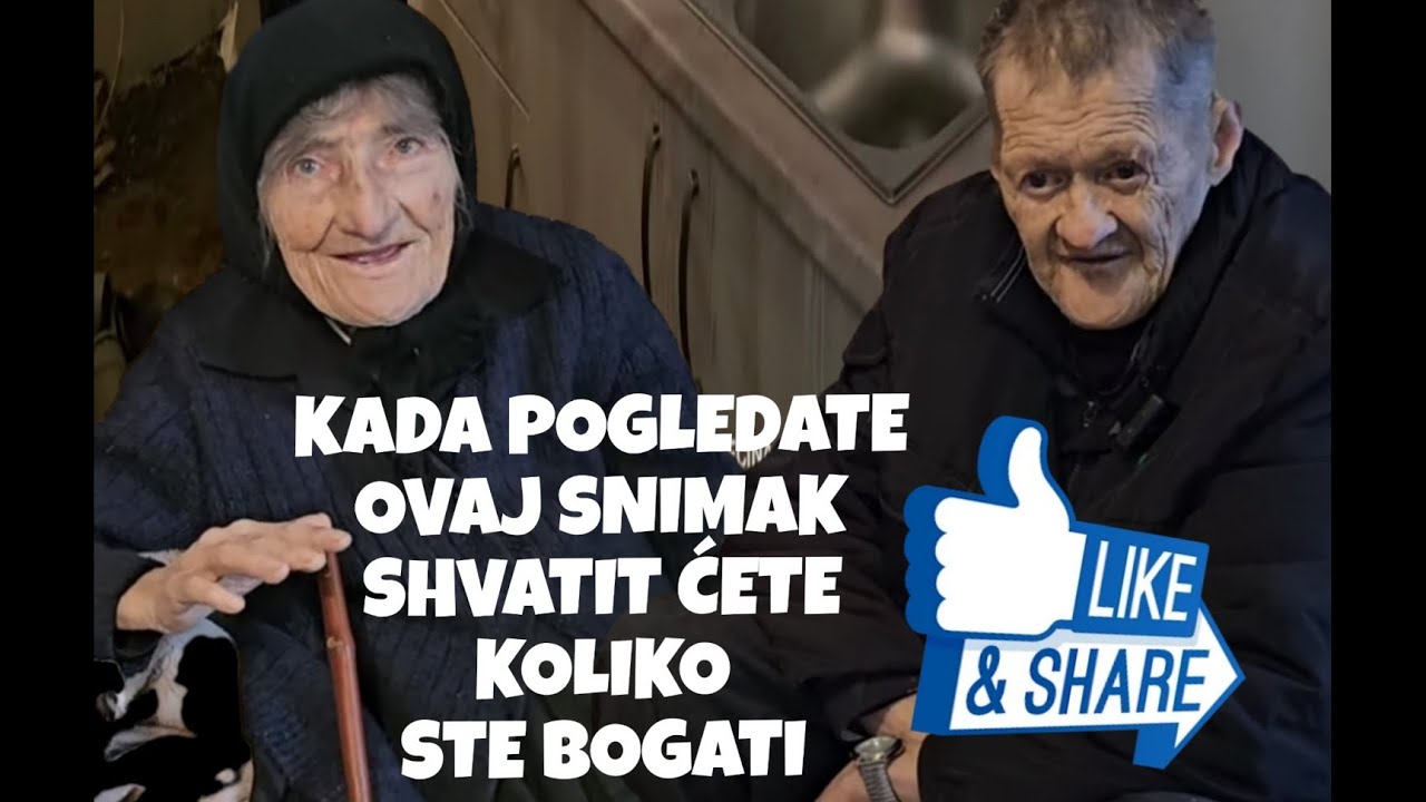 BOŽO I MIRA NAKON 80 GODINA IMAJU NORMALNE USLOVE ZA ŽIVOT, VODA I KUHINJA SU TU