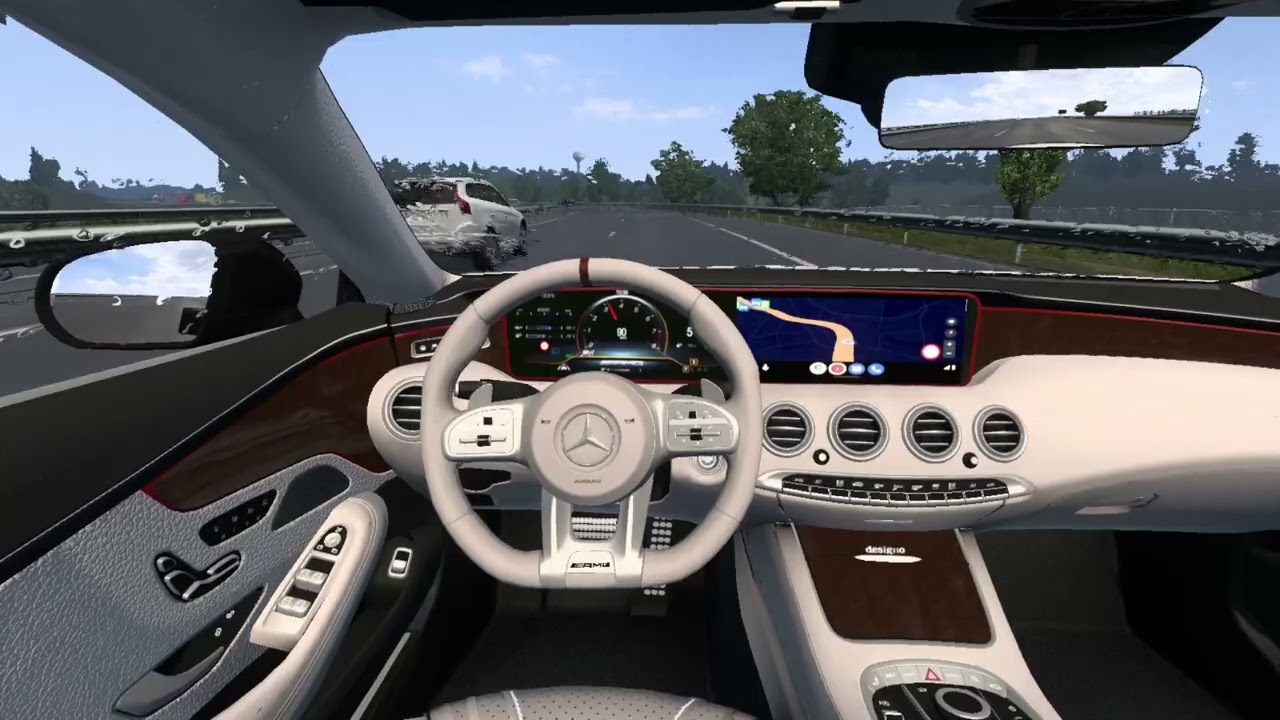 2021 MERCEDES-BENZ AMG S63 EURO TRUCK SIMULATOR 2