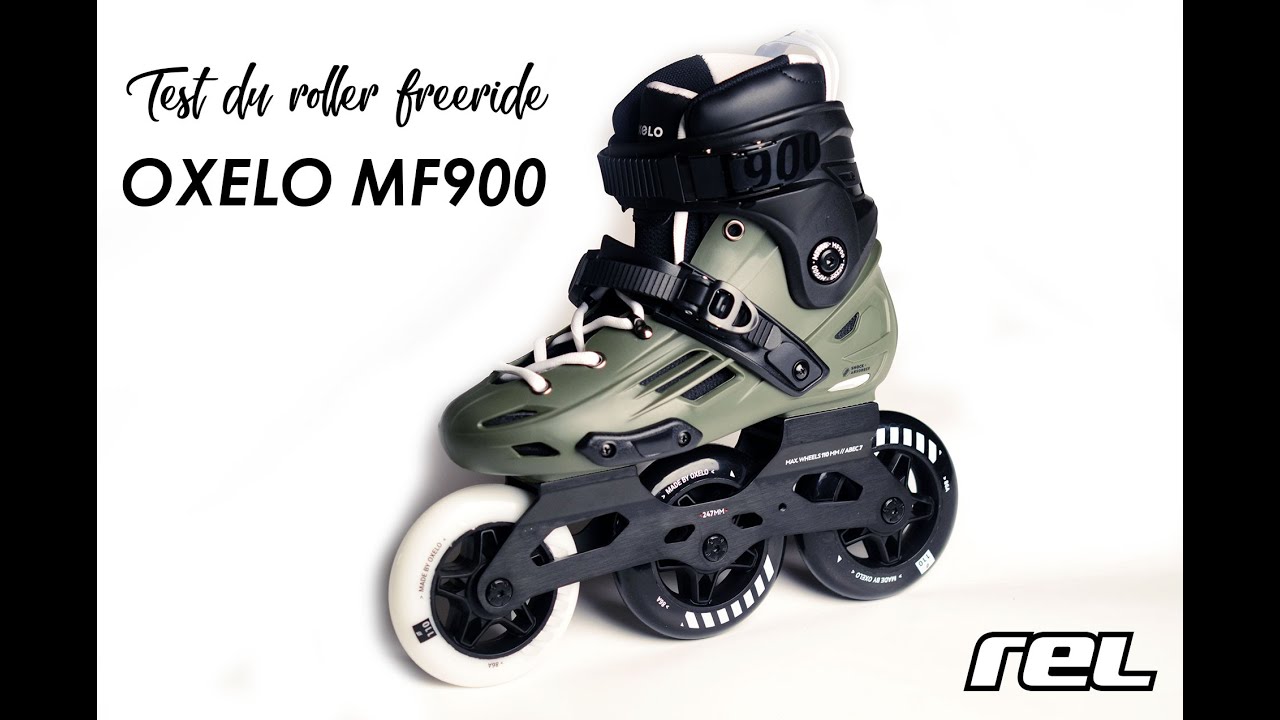 Test du roller freeride Oxelo MF900