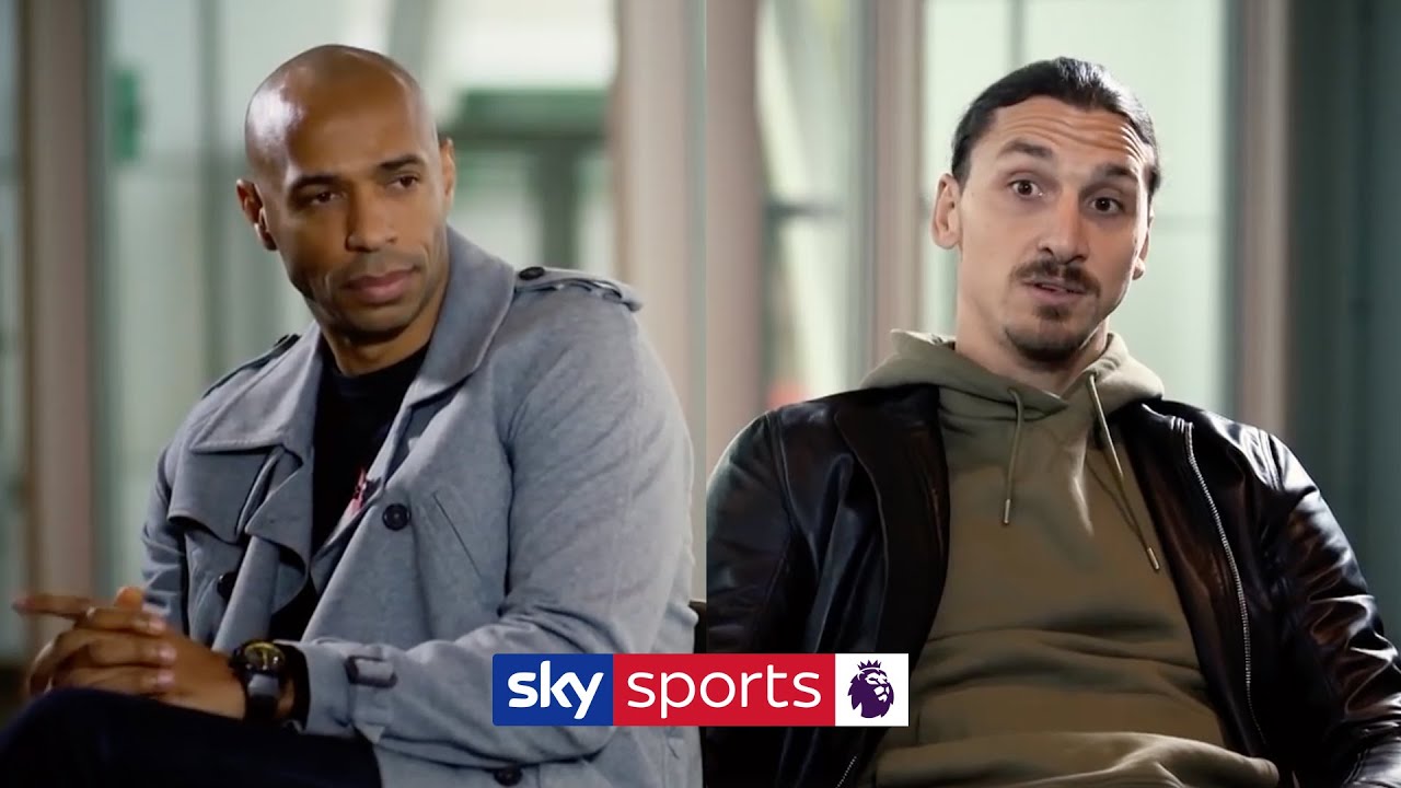 Thierry Henry meets Zlatan Ibrahimovic, Paul Pogba gatecrashes the interview!