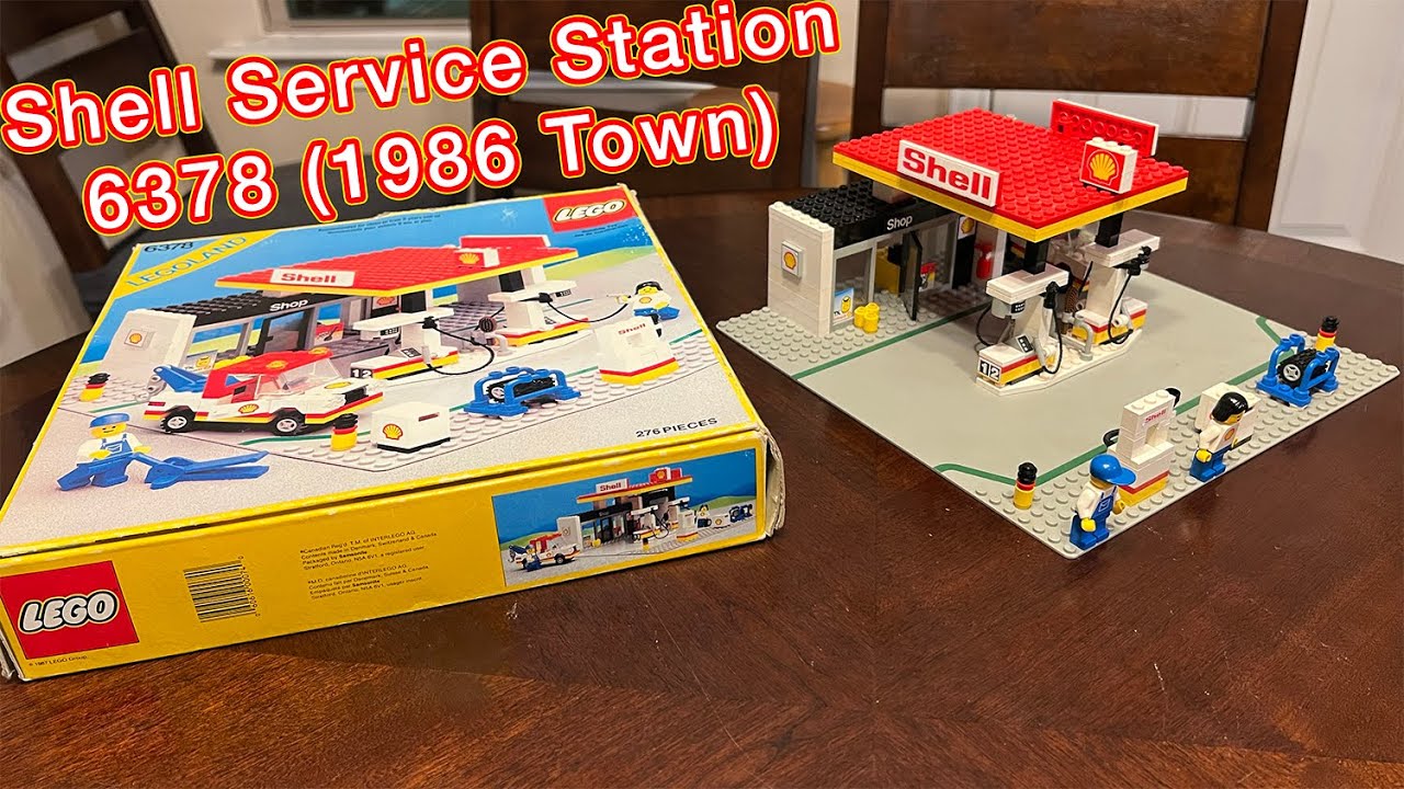LEGO 6378 - Shell Service Station (Speed Build)