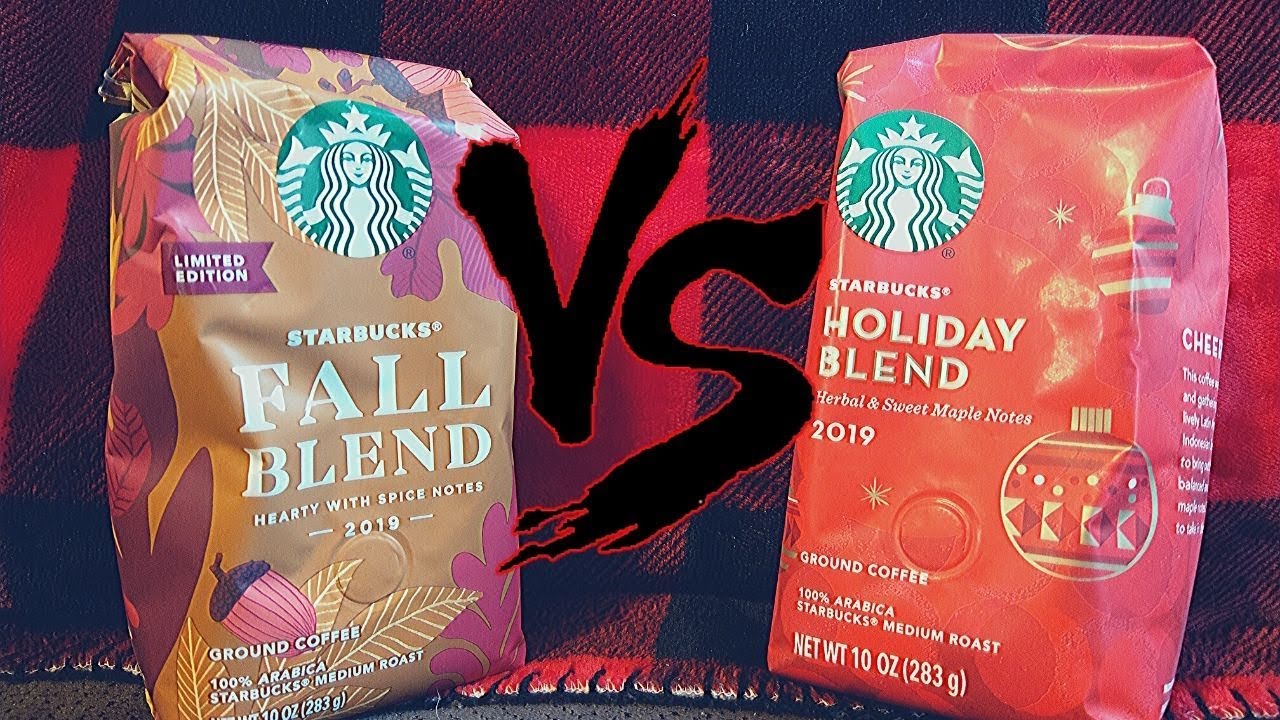 Осенняя смесь Starbucks против праздничной смеси Starbucks