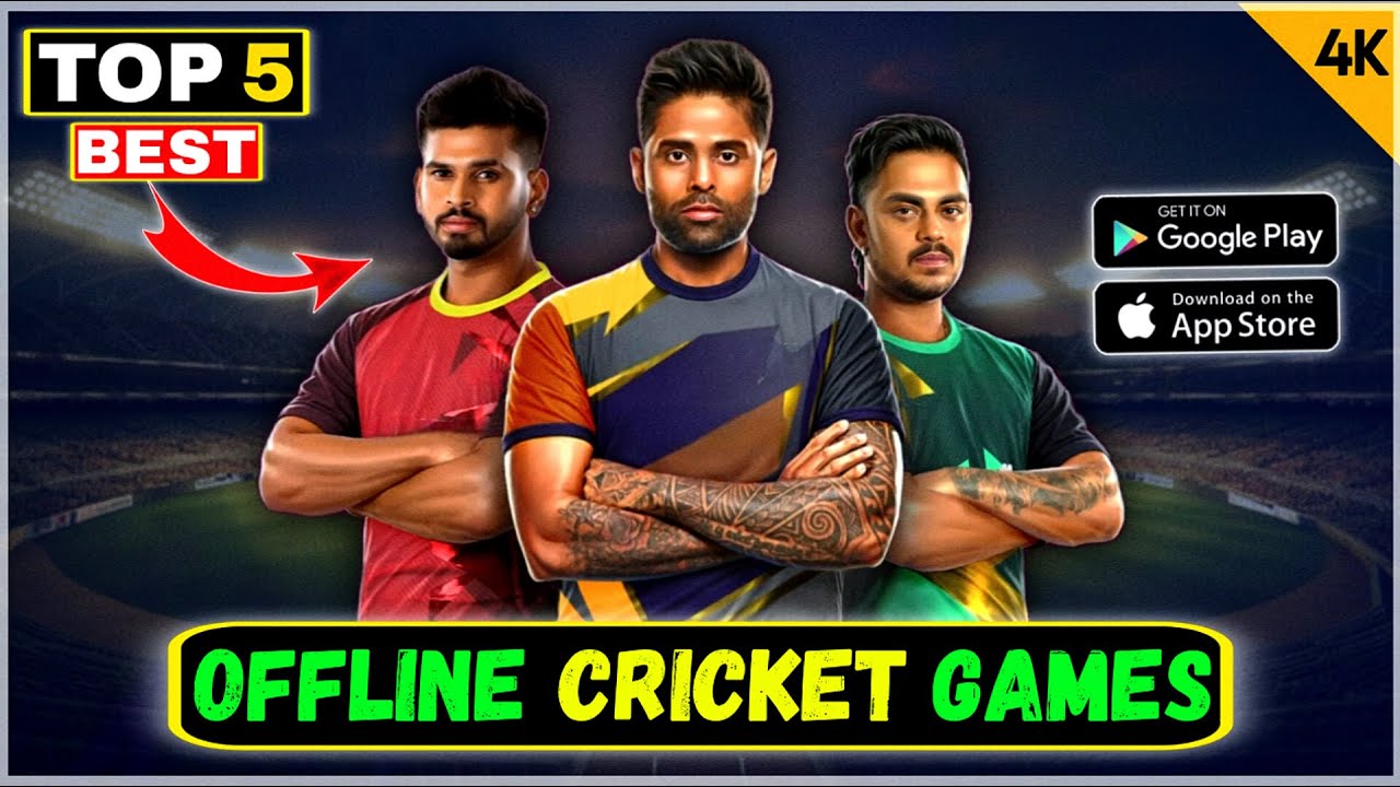 The Best Offline Cricket Games of 2025 Revealed