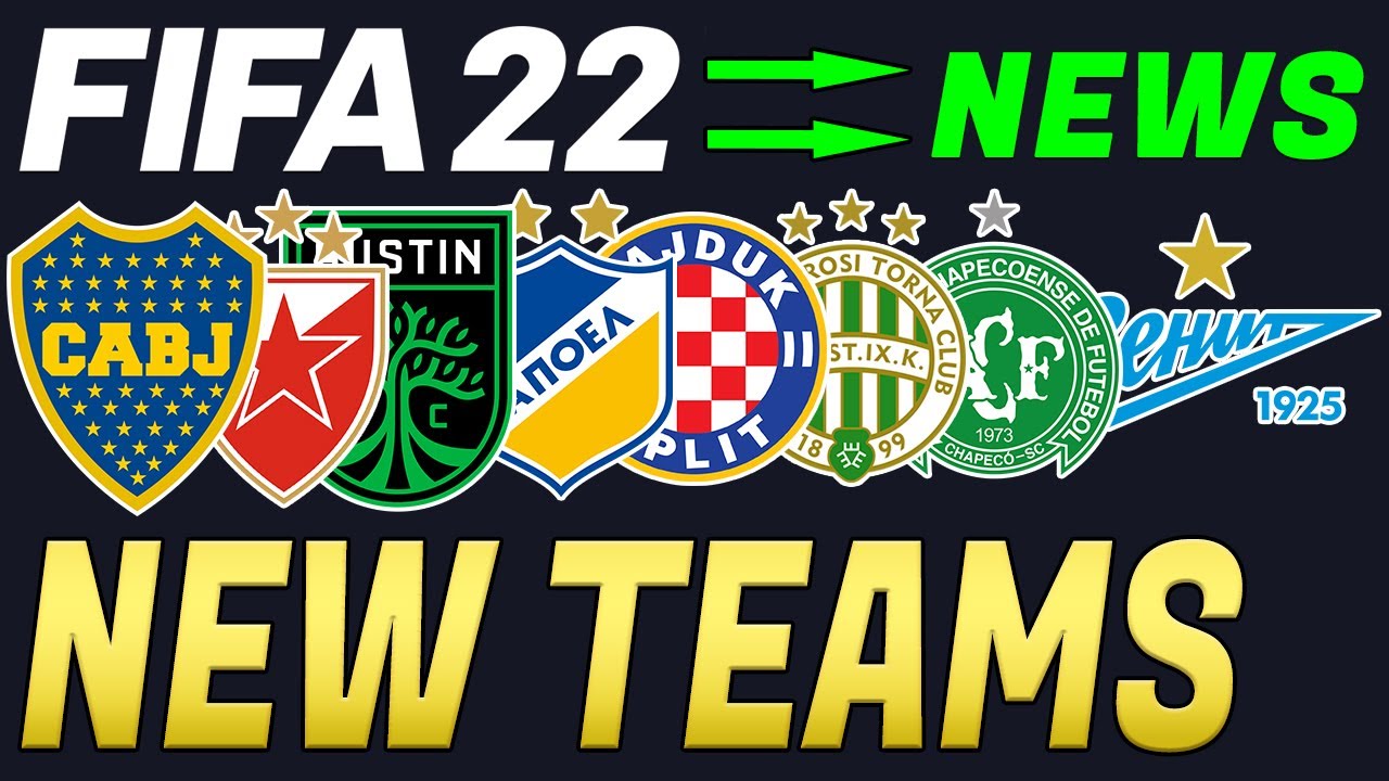 FIFA 22 NEWS & LEAKS | ALL NEW CONFIRMED CLUBS ✅😱!