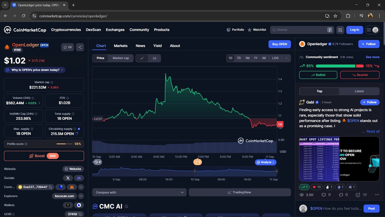 What is OpenLedger ($OPEN) Token Coin | Review About $OPEN Token