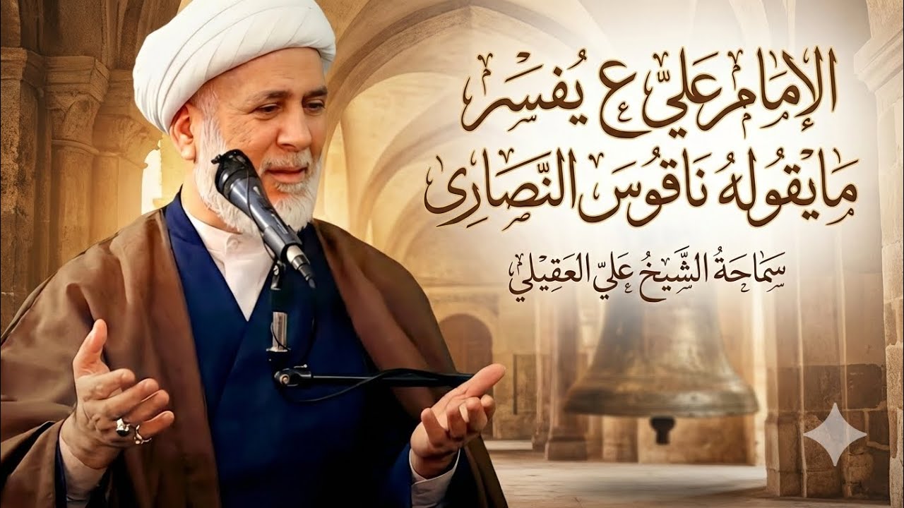  الإمام علي ع يفسر مايقوله ناقوس النصارى|| سماحة الشيخ علي العقيلي( دامت بركاته )