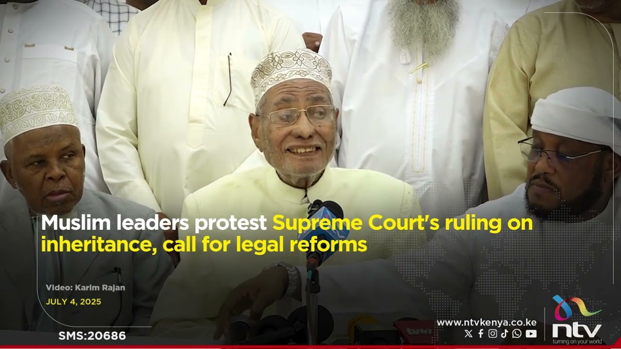 Muslim leaders protest Supreme Court's ruling on inheritance, call for legal reforms