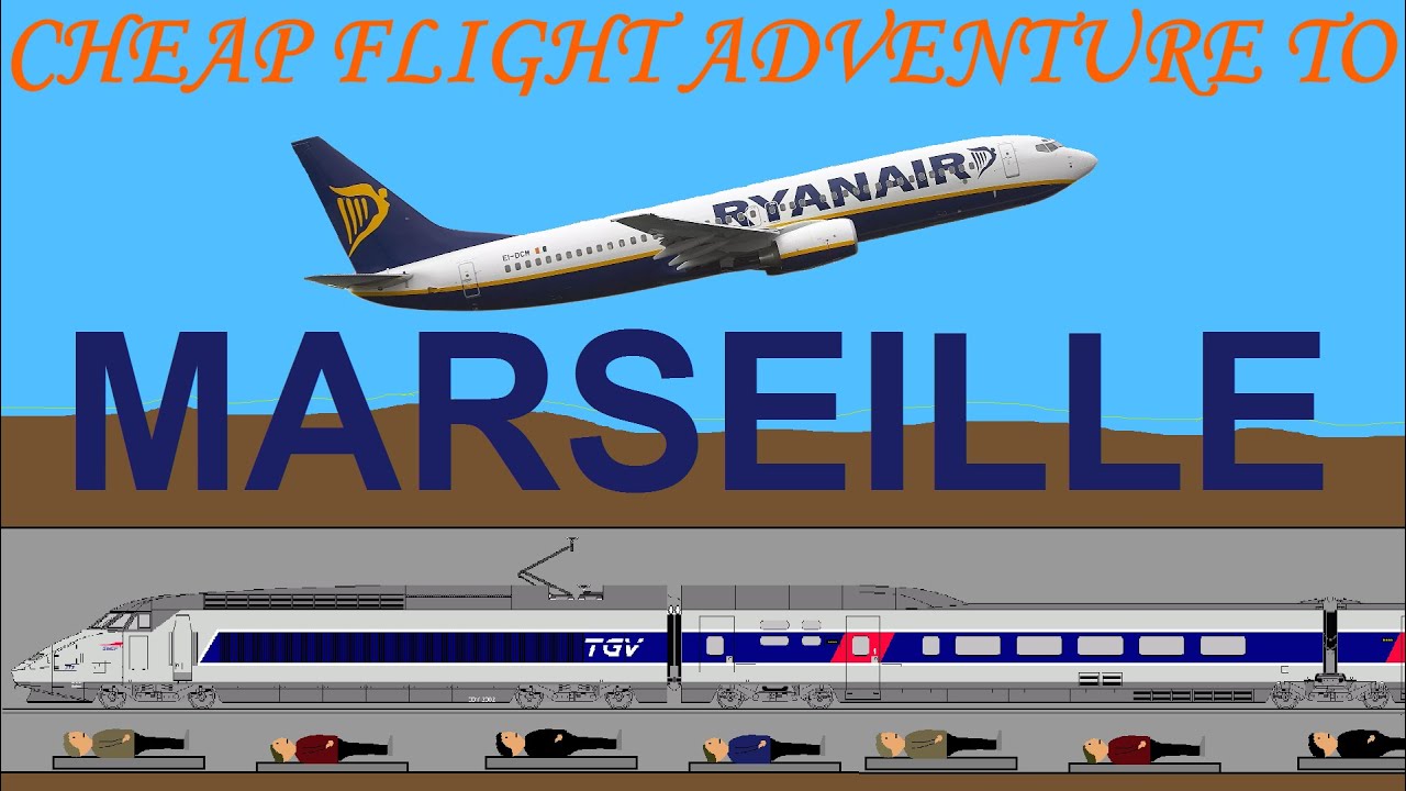 Cheap flight adventure to Marseille