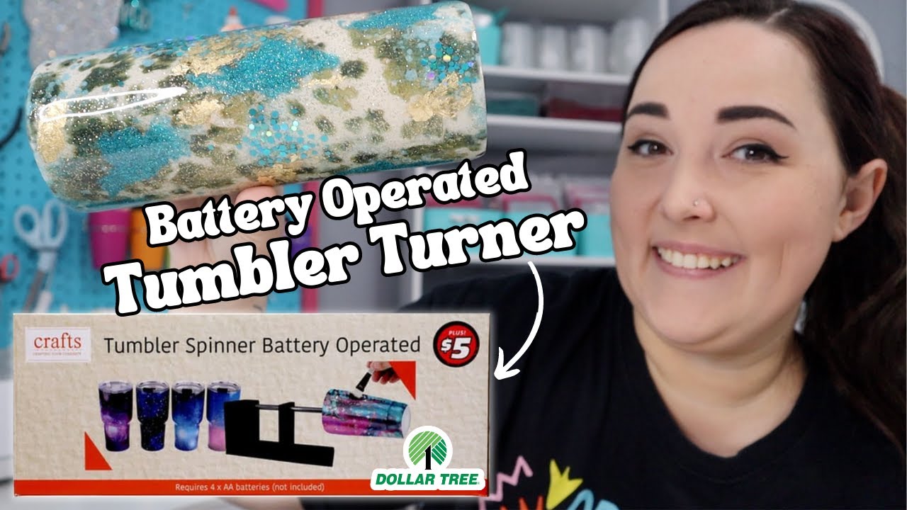$5 Tumbler Turner from Dollar Tree Review