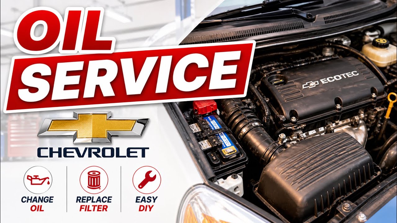How to change engine oil at home garage on a  Chevrolet Spark