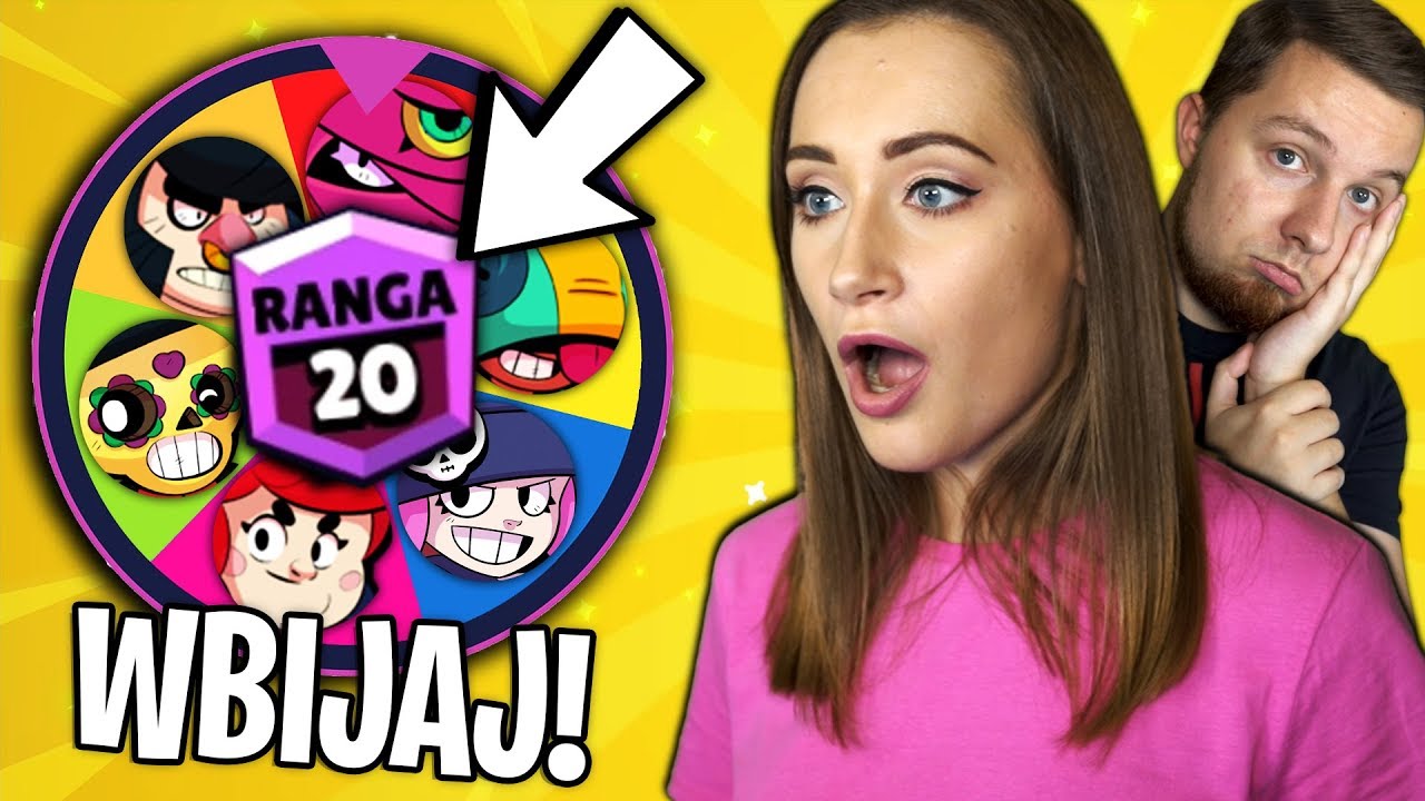 🔥 KOŁO FORTUNY vs Wbijanie 20 RANG z GABI w Brawl Stars!
