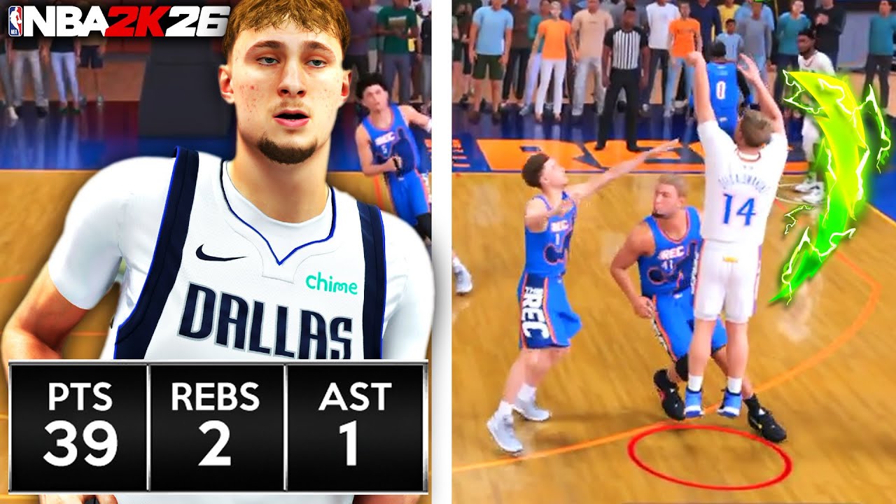 How My 6'8 Cooper Flagg Build Is DOMINATING The Rec on NBA 2K26