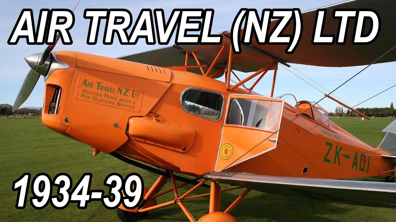 New Zealand's first airline - Air Travel (NZ) Ltd