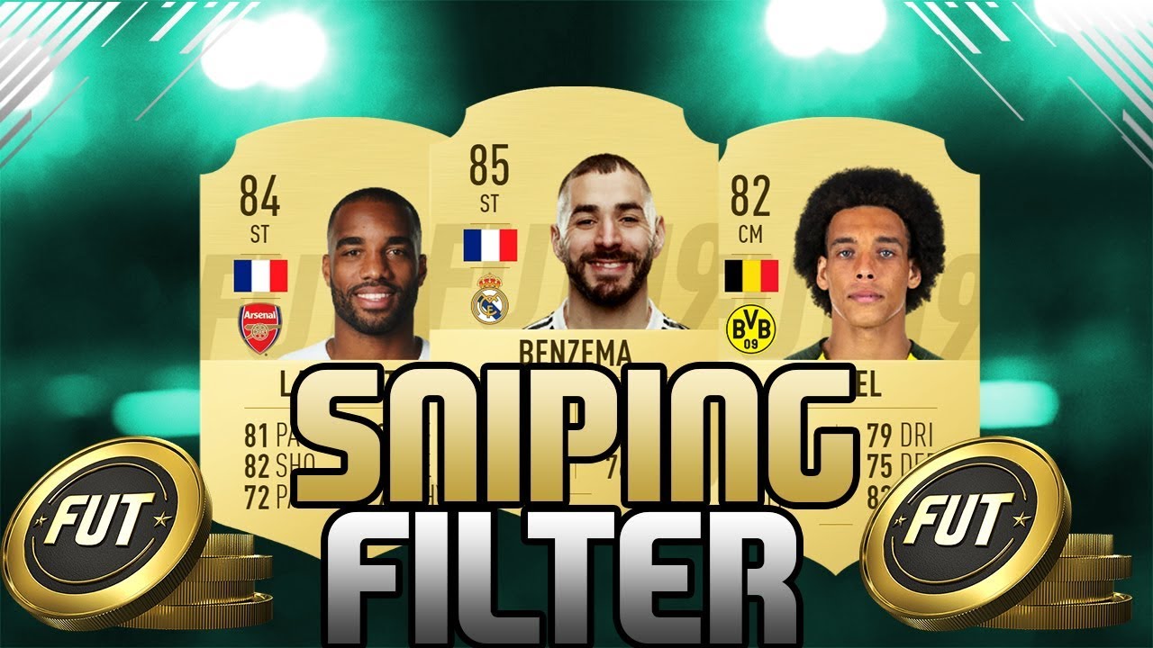 INSANE SNIPING FILTER 40K PER HOUR RIGHT NOW! - FIFA 19