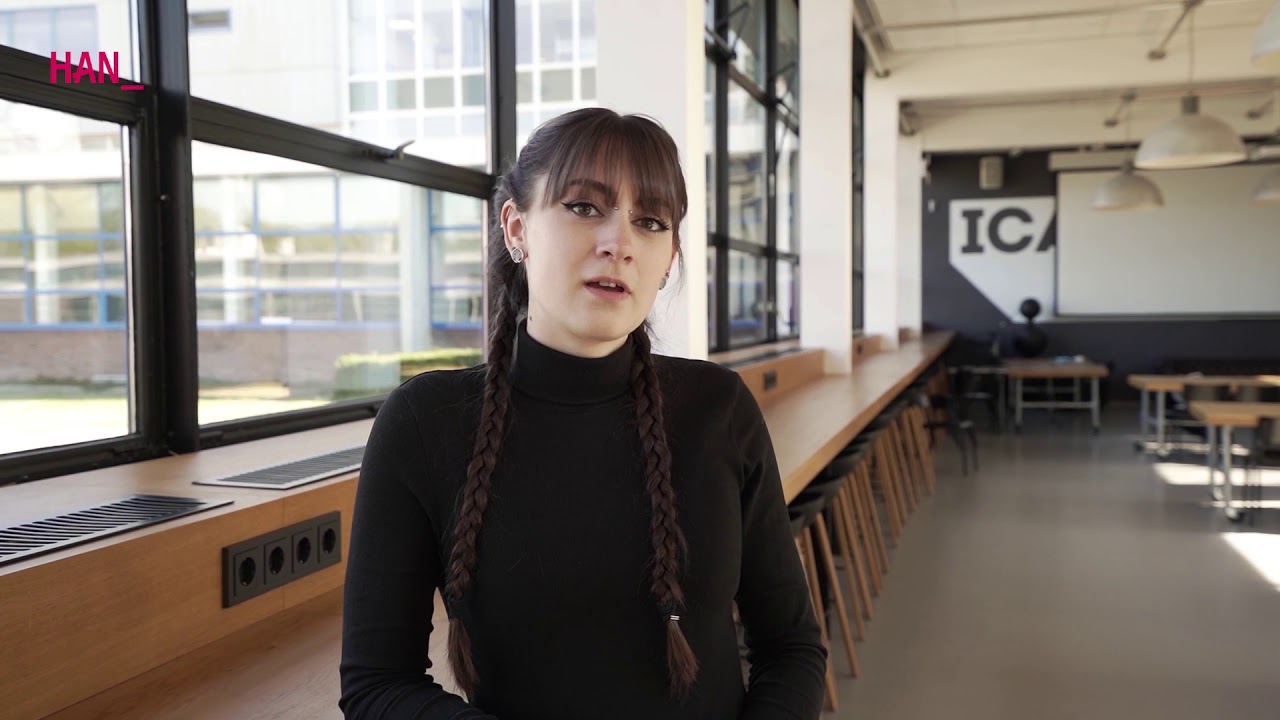 HAN Bacheloropleiding voltijd | HBO-ICT | Rondleiding door student Linda
